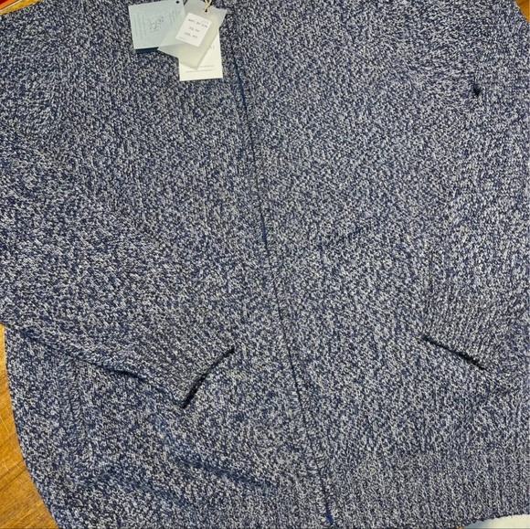 Cardigan Cashmere and Silk and Merino wool extra thin, size XL, 54 it - Picture 2 of 5